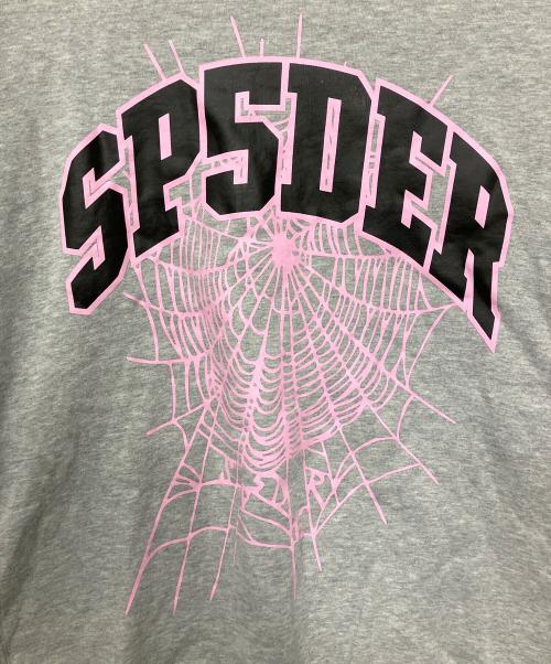 SP5DER（スパイダー）SP5DER (スパイダー) スウェット グレー サイズ:XLの古着・服飾アイテム