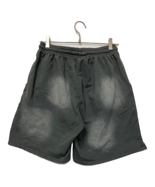 hellstar（ヘルスター）hellstar (ヘルスター) ハーフスウェットパンツ グレー サイズ:Mの古着・服飾アイテム