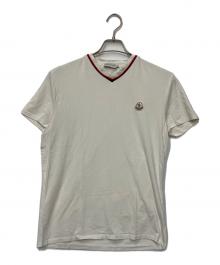 MONCLER（モンクレール）の古着「半袖カットソー」｜ホワイト