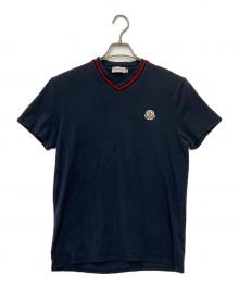 MONCLER（モンクレール）の古着「半袖カットソー」｜ネイビー