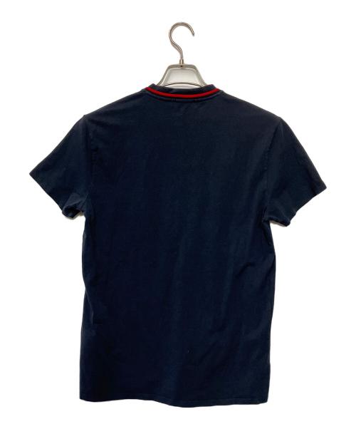 MONCLER（モンクレール）MONCLER (モンクレール) 半袖カットソー ネイビー サイズ:Mの古着・服飾アイテム