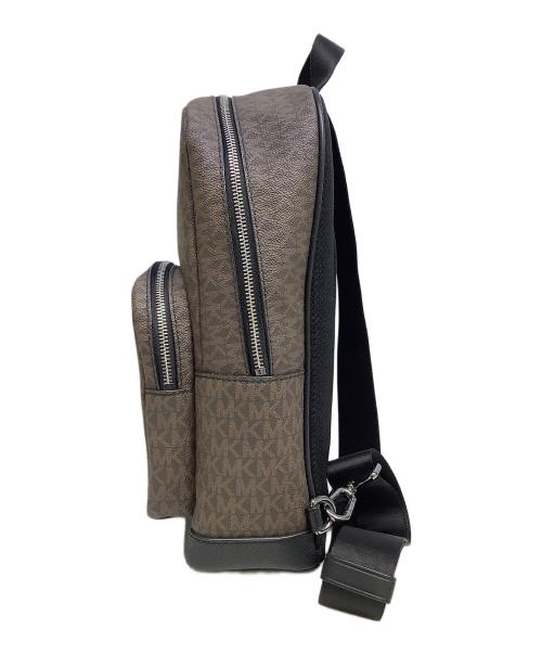 MICHAEL KORS（マイケルコース）MICHAEL KORS (マイケルコース) ボディバッグ ブラウンの古着・服飾アイテム