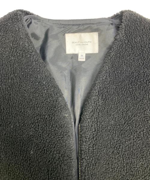 BEAUTY&YOUTH UNITED ARROWS（ビューティーアンドユースユナイテッドアローズ）BEAUTY&YOUTH UNITED ARROWS (ビューティーアンドユースユナイテッドアローズ) ジップジャケット ブラック サイズ:Mの古着・服飾アイテム