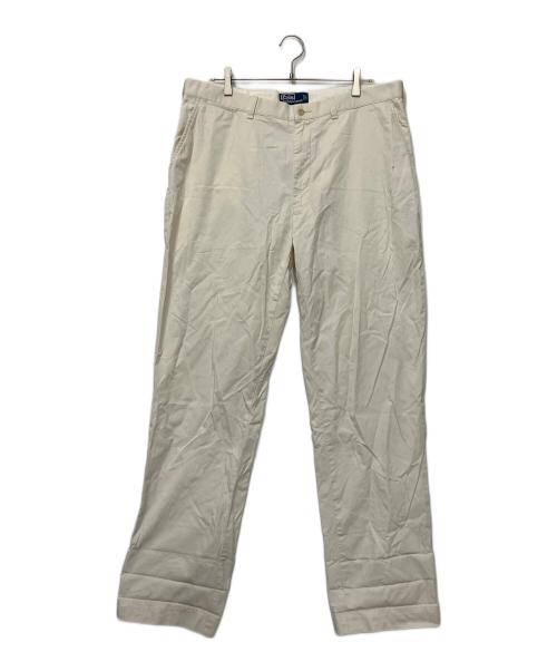 POLO RALPH LAUREN（ポロ・ラルフローレン）POLO RALPH LAUREN (ポロ・ラルフローレン) パンツ アイボリー サイズ:W38×L34の古着・服飾アイテム