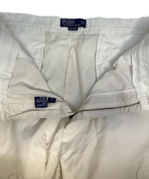 POLO RALPH LAUREN（ポロ・ラルフローレン）POLO RALPH LAUREN (ポロ・ラルフローレン) パンツ アイボリー サイズ:W38×L34の古着・服飾アイテム