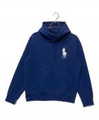POLO RALPH LAURENポロ・ラルフローレン）の古着「プルオーバーパーカー」｜ブルー