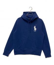 POLO RALPH LAUREN（ポロ・ラルフローレン）の古着「プルオーバーパーカー」｜ブルー