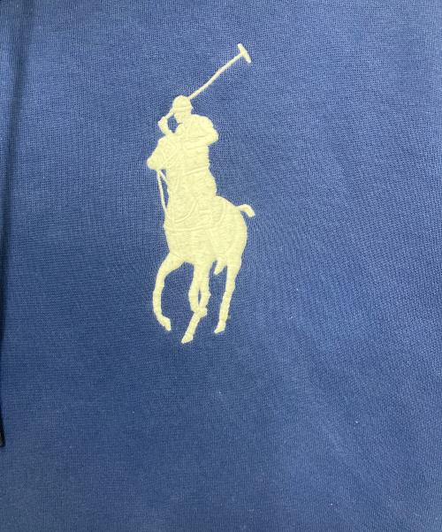 POLO RALPH LAUREN（ポロ・ラルフローレン）POLO RALPH LAUREN (ポロ・ラルフローレン) プルオーバーパーカー ブルー サイズ:Mの古着・服飾アイテム