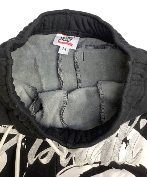 ASAALI JEAN CO（-）ASAALI JEAN CO (-) スウェットハーフパンツ ブラック サイズ:Mの古着・服飾アイテム