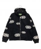 Denim Tearsデニムティアーズ）の古着「ジップパーカー」｜ブラック