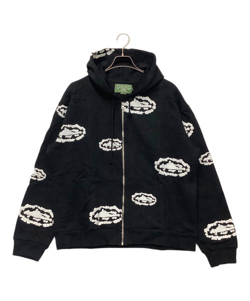 Denim Tears（デニムティアーズ）Denim Tears (デニムティアーズ) ジップパーカー ブラック サイズ:XLの古着・服飾アイテム