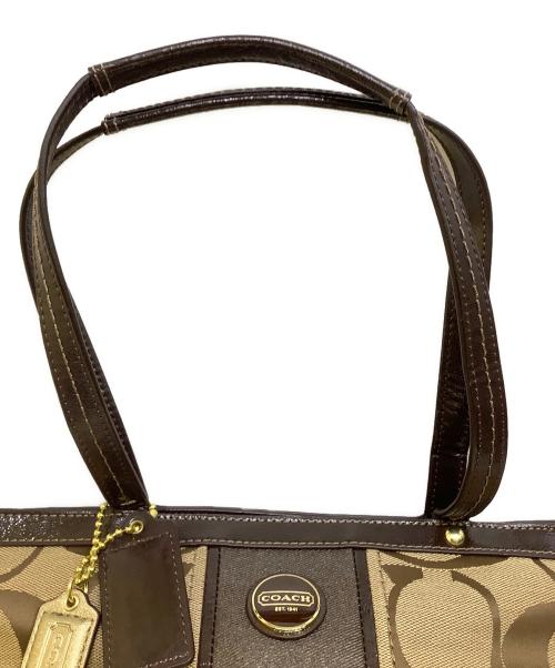 COACH（コーチ）COACH (コーチ) トートバッグ ベージュの古着・服飾アイテム