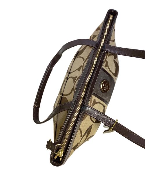 COACH（コーチ）COACH (コーチ) トートバッグ ベージュの古着・服飾アイテム