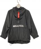 MILK FED.ミルクフェド）の古着「アノラックパーカー」｜ブラック