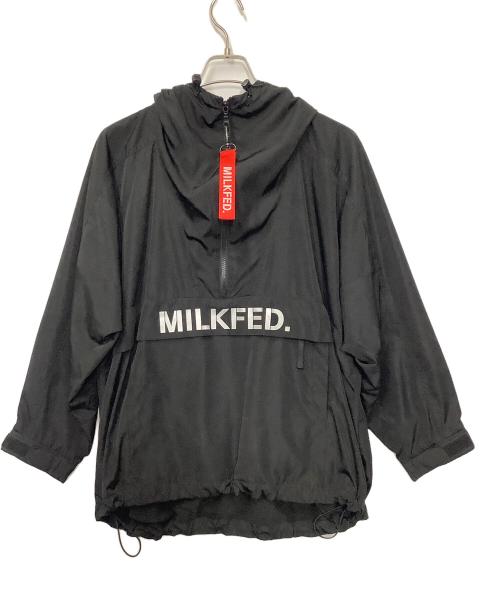 MILK FED.（ミルクフェド）MILK FED. (ミルクフェド) アノラックパーカー ブラック サイズ:Mの古着・服飾アイテム