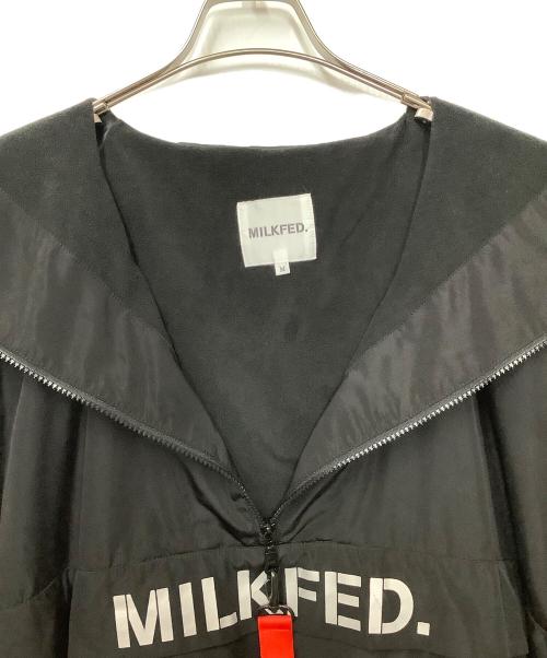 MILK FED.（ミルクフェド）MILK FED. (ミルクフェド) アノラックパーカー ブラック サイズ:Mの古着・服飾アイテム