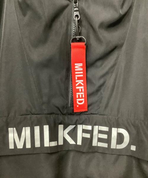 MILK FED.（ミルクフェド）MILK FED. (ミルクフェド) アノラックパーカー ブラック サイズ:Mの古着・服飾アイテム