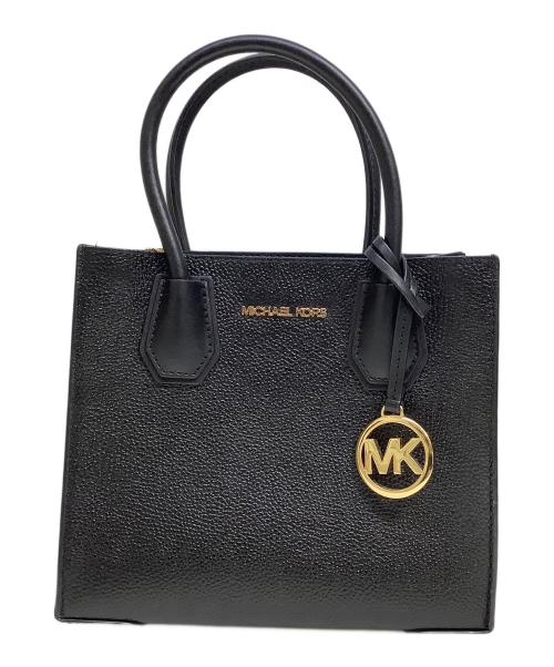 MICHAEL KORS（マイケルコース）MICHAEL KORS (マイケルコース) ハンドバッグ ブラックの古着・服飾アイテム