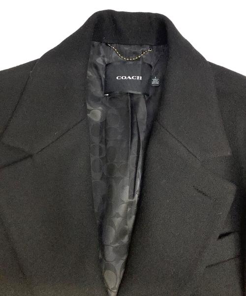 COACH（コーチ）COACH (コーチ) コート ブラック サイズ:Sの古着・服飾アイテム