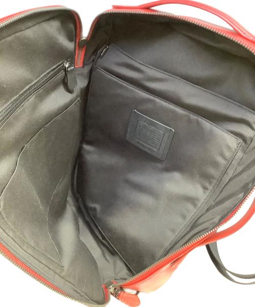 COACH（コーチ）COACH (コーチ) 2WAYバッグ レッドの古着・服飾アイテム