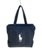 POLO RALPH LAURENポロ・ラルフローレン）の古着「トートバッグ」｜ネイビー