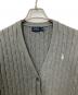 POLO RALPH LAUREN (ポロ・ラルフローレン) 厚手カーディガン グレー サイズ:S：8000円