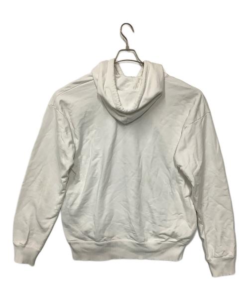 DIESEL（ディーゼル）DIESEL (ディーゼル) プルオーバーパーカー ホワイト サイズ:Lの古着・服飾アイテム