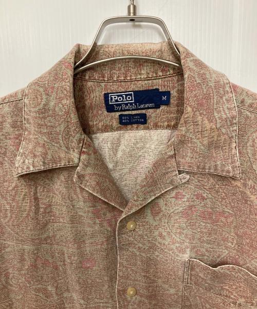 POLO RALPH LAUREN（ポロ・ラルフローレン）POLO RALPH LAUREN (ポロ・ラルフローレン) 半袖シャツ ブラウン サイズ:Mの古着・服飾アイテム