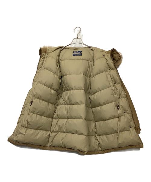 POLO RALPH LAUREN（ポロ・ラルフローレン）POLO RALPH LAUREN (ポロ・ラルフローレン) ダウンジャケット ベージュ サイズ:Mの古着・服飾アイテム