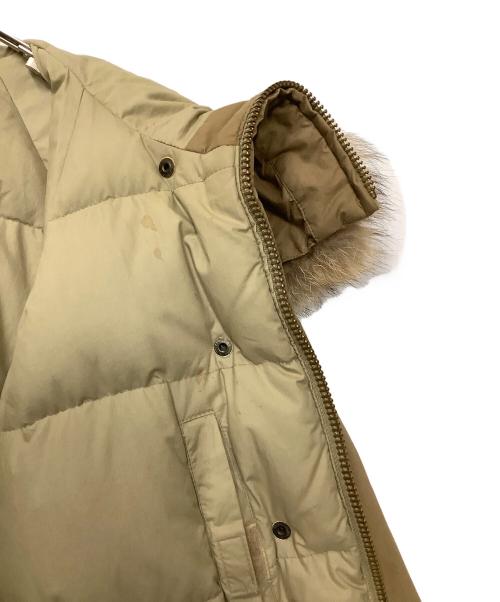 POLO RALPH LAUREN（ポロ・ラルフローレン）POLO RALPH LAUREN (ポロ・ラルフローレン) ダウンジャケット ベージュ サイズ:Mの古着・服飾アイテム