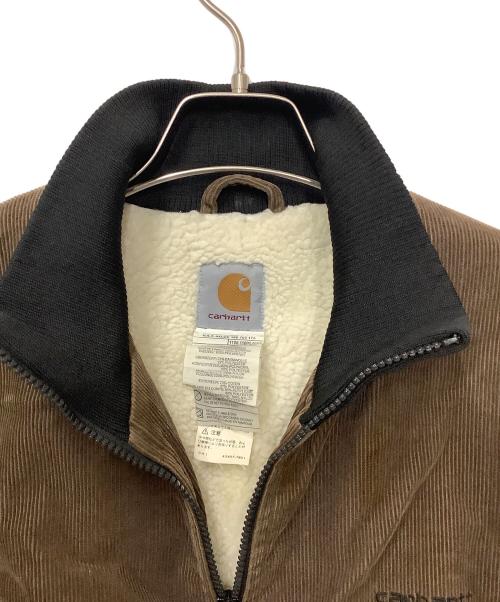 CarHartt（カーハート）CarHartt (カーハート) コーデュロイジャケット ブラウン サイズ:Lの古着・服飾アイテム