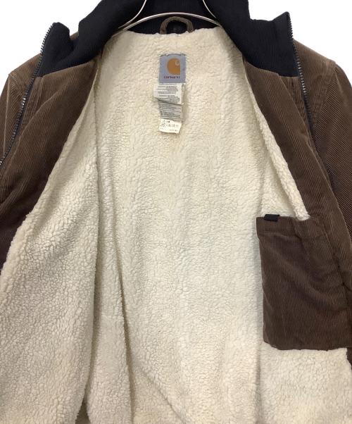 CarHartt（カーハート）CarHartt (カーハート) コーデュロイジャケット ブラウン サイズ:Lの古着・服飾アイテム