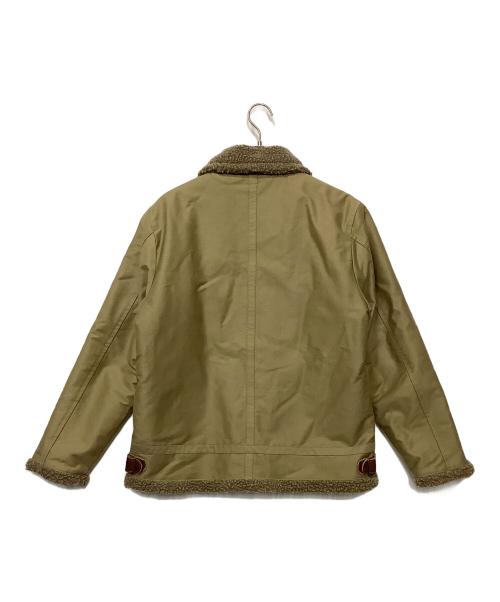 HOUSTON（ヒューストン）HOUSTON (ヒューストン) デッキジャケット グリーン サイズ:Lの古着・服飾アイテム