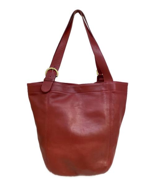 COACH（コーチ）COACH (コーチ) トートバッグ レッドの古着・服飾アイテム