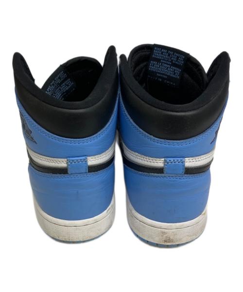 NIKE（ナイキ）NIKE (ナイキ) ハイカットスニーカー ブラック×ブルー サイズ:27の古着・服飾アイテム
