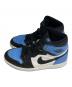 NIKE (ナイキ) ハイカットスニーカー ブラック×ブルー サイズ:27：10000円