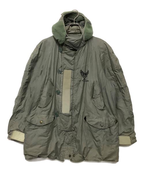 -（-）- (-) ラビットパーカー カーキ サイズ:Mの古着・服飾アイテム