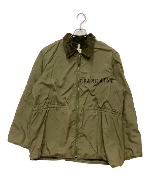 French miltary（フレンチミリタリー）french miltary (フレンチミリタリー) ミリタリージャケット カーキ サイズ:-の古着・服飾アイテム