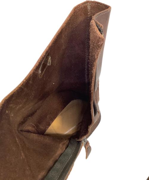 CLARKS（クラークス）CLARKS (クラークス) サイドジップブーツ ブラウン サイズ:US7の古着・服飾アイテム