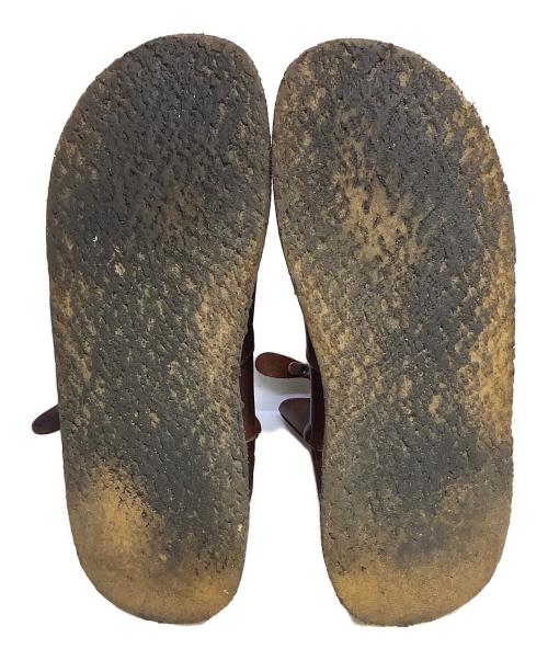 CLARKS（クラークス）CLARKS (クラークス) サイドジップブーツ ブラウン サイズ:US7の古着・服飾アイテム