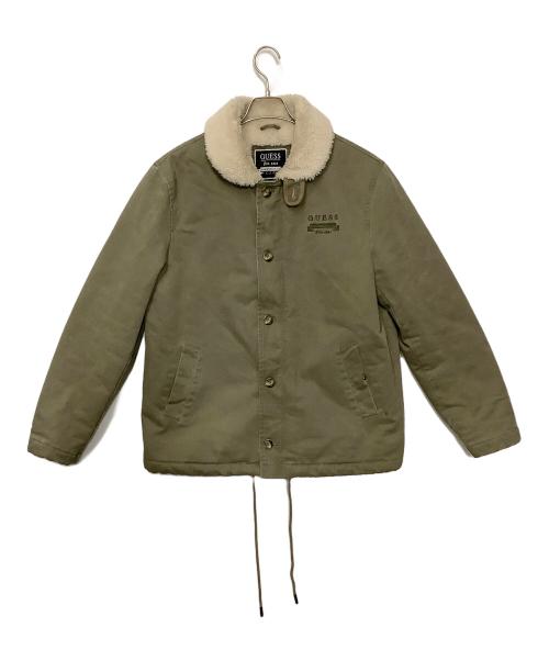 GUESS（ゲス）GUESS (ゲス) ハンタージャケット カーキ サイズ:Sの古着・服飾アイテム