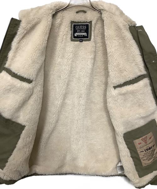 GUESS（ゲス）GUESS (ゲス) ハンタージャケット カーキ サイズ:Sの古着・服飾アイテム