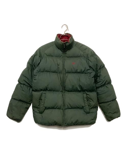 NIKE（ナイキ）NIKE (ナイキ) リバーシブルジャケット グリーン×レッド サイズ:-の古着・服飾アイテム