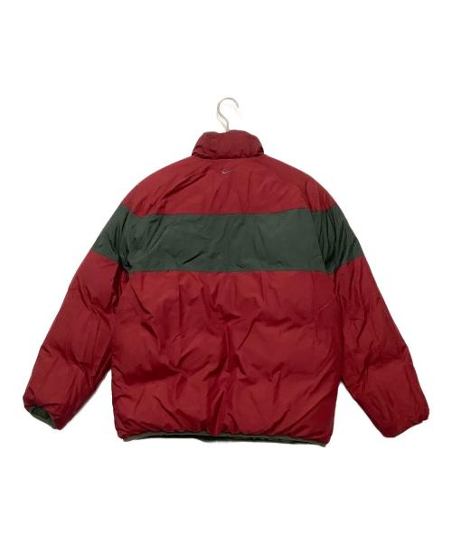 NIKE（ナイキ）NIKE (ナイキ) リバーシブルジャケット グリーン×レッド サイズ:-の古着・服飾アイテム