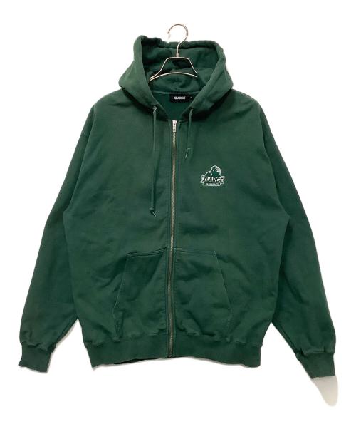 X-LARGE（エクストララージ）X-LARGE (エクストララージ) ジップパーカー グリーン サイズ:Lの古着・服飾アイテム