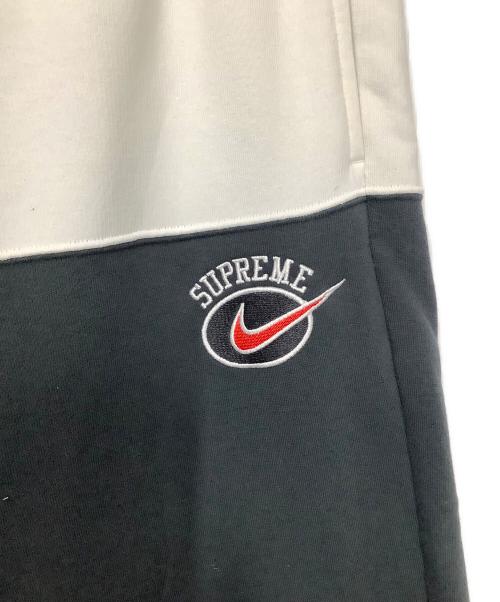NIKE（ナイキ）NIKE (ナイキ) Supreme (シュプリーム) スウェットパンツ ブラック×ホワイト サイズ:Sの古着・服飾アイテム