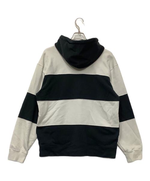NIKE（ナイキ）NIKE (ナイキ) SUPREME (シュプリーム) プルオーバーパーカー ホワイト×ブラック サイズ:Mの古着・服飾アイテム