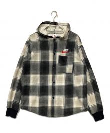 NIKE×SUPREME（ナイキ×シュプリーム）の古着「パーカー」｜ブラック×ホワイト