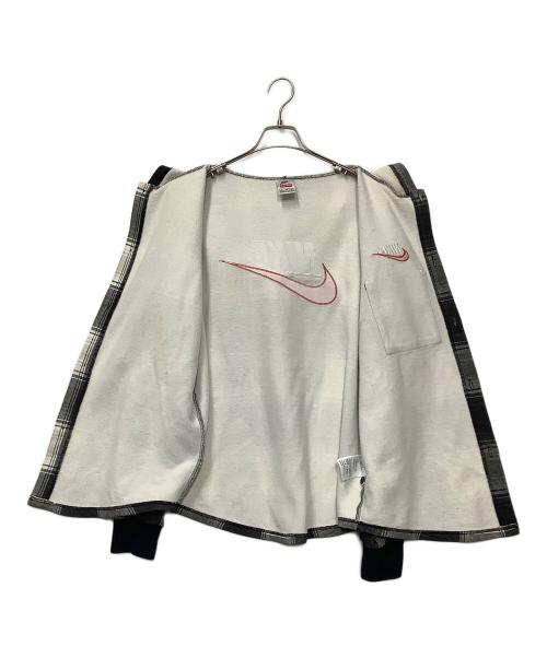 NIKE（ナイキ）NIKE (ナイキ) SUPREME (シュプリーム) パーカー ブラック×ホワイト サイズ:Mの古着・服飾アイテム