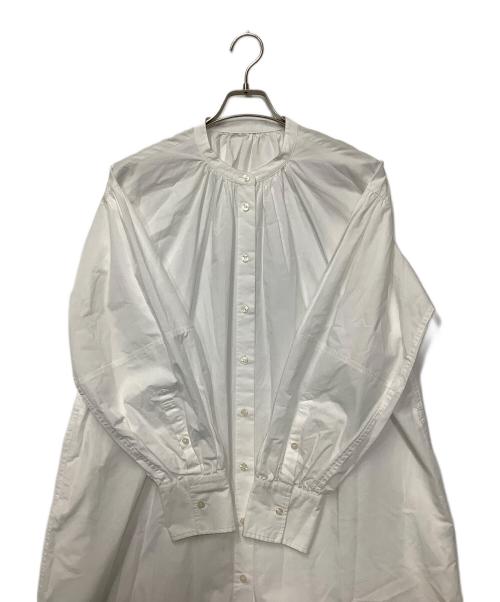 BABYLONE（バビロン）BABYLONE (バビロン) 長袖ワンピース ホワイト サイズ:FREEの古着・服飾アイテム
